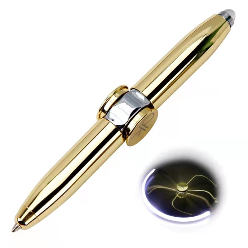 LED Spinning Fidget Pen